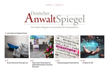 Deutscher AnwaltSpiegel 01/2023