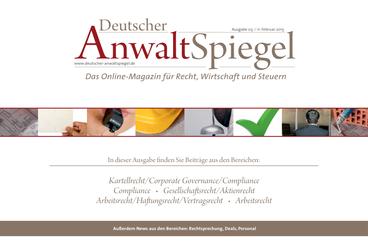 Deutscher AnwaltSpiegel 03/2015
