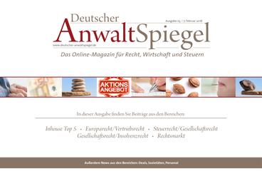 Deutscher AnwaltSpiegel 03/2018