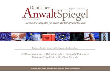 Deutscher AnwaltSpiegel 03/2020