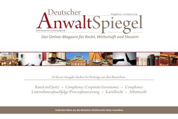 Deutscher AnwaltSpiegel 04/2019