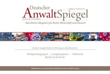 Deutscher AnwaltSpiegel 04/2020
