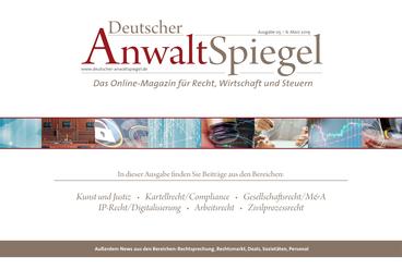 Deutscher AnwaltSpiegel 05/2019