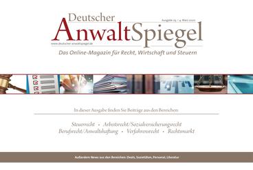 Deutscher AnwaltSpiegel 05/2020