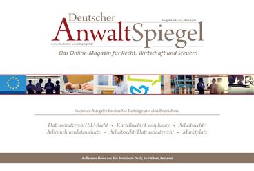 Deutscher AnwaltSpiegel 06/2016
