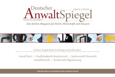 Deutscher AnwaltSpiegel 06/2018