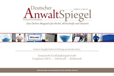 Deutscher AnwaltSpiegel 07/2017
