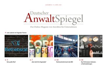 Deutscher AnwaltSpiegel 08/2021