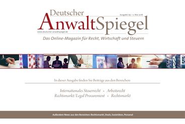Deutscher AnwaltSpiegel 09/2018