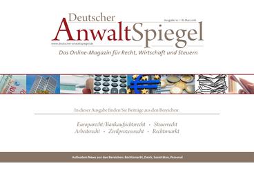 Deutscher AnwaltSpiegel 10/2016
