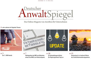 Deutscher AnwaltSpiegel 10/2023
