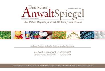 Deutscher AnwaltSpiegel 11/2014