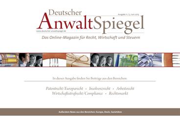 Deutscher AnwaltSpiegel 11/2015