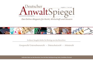 Deutscher AnwaltSpiegel 11/2016