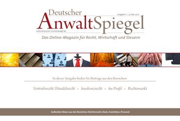 Deutscher AnwaltSpiegel 11/2017