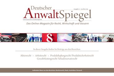 Deutscher AnwaltSpiegel 11/2019
