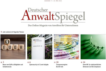 Deutscher AnwaltSpiegel 11/2023