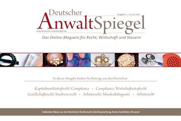 Deutscher AnwaltSpiegel 12/2016
