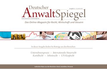 Deutscher AnwaltSpiegel 12/2017