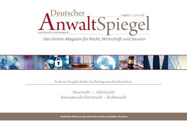 Deutscher AnwaltSpiegel 12/2018