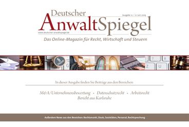 Deutscher AnwaltSpiegel 12/2019