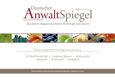 Deutscher AnwaltSpiegel 13/2014