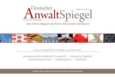 Deutscher AnwaltSpiegel 13/2015