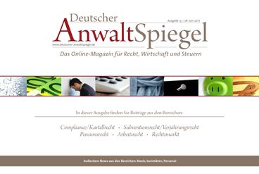Deutscher AnwaltSpiegel 13/2017