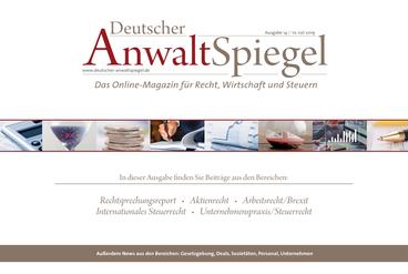 Deutscher AnwaltSpiegel 14/2019