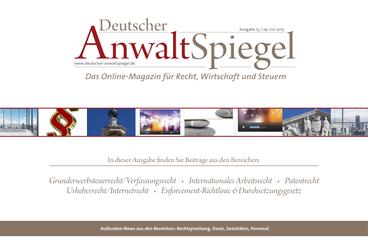 Deutscher AnwaltSpiegel 15/2015