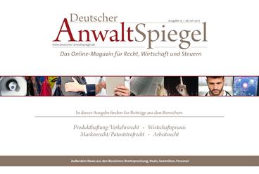 Deutscher AnwaltSpiegel 15/2017