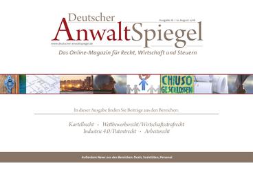 Deutscher AnwaltSpiegel 16/2016