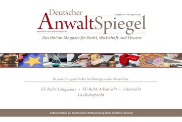Deutscher AnwaltSpiegel 16/2019