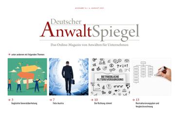 Deutscher AnwaltSpiegel 16/2021