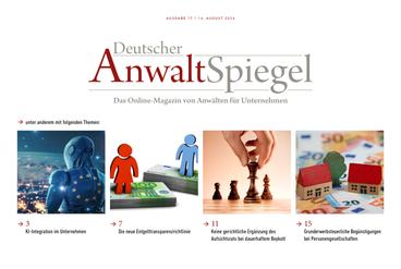 Deutscher AnwaltSpiegel 17/2024