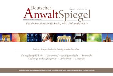 Deutscher AnwaltSpiegel 18/2014