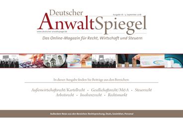 Deutscher AnwaltSpiegel 18/2018