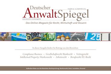 Deutscher AnwaltSpiegel 19/2014