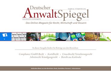 Deutscher AnwaltSpiegel 19/2019