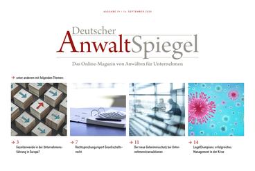 Deutscher AnwaltSpiegel 19/2020