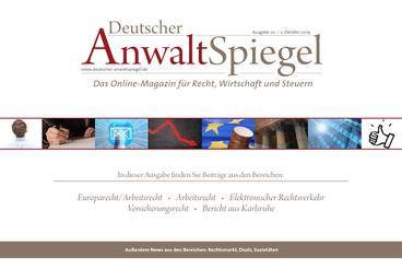Deutscher AnwaltSpiegel 20/2019