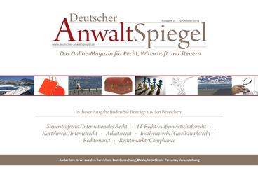 Deutscher AnwaltSpiegel 21/2014