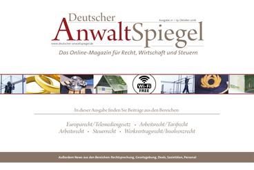 Deutscher AnwaltSpiegel 21/2016