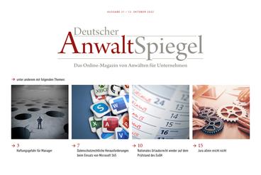 Deutscher AnwaltSpiegel 21/2022