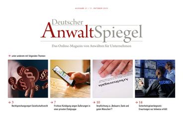 Deutscher AnwaltSpiegel 21/2023
