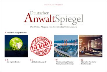 Deutscher AnwaltSpiegel 22/2020