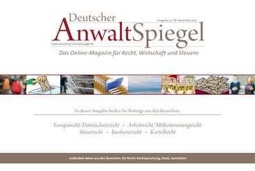 Deutscher AnwaltSpiegel 23/2015