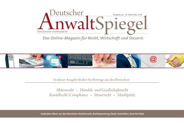 Deutscher AnwaltSpiegel 23/2016