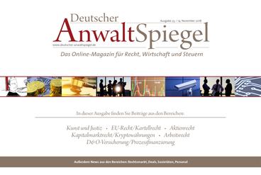 Deutscher AnwaltSpiegel 23/2018