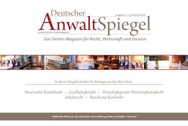 Deutscher AnwaltSpiegel 23/2019